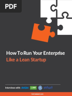 How To Run Your Enterprise Like A Lean Startup Catalant