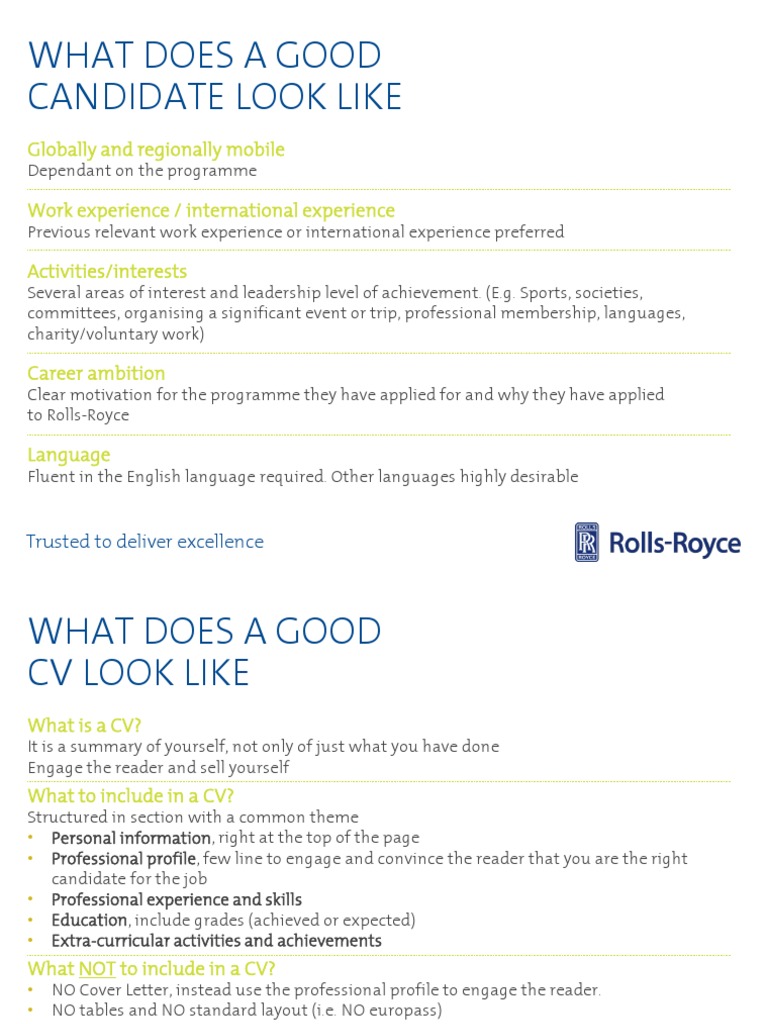 What Does A Good Candidate Look Like | PDF | Learning | Cognition