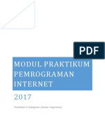 Modul Praktikum Pemrograman Internet4 PDF