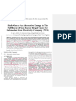 Shale Gas As An Alternative Energy in The Fulfilment of Gas Energy Requirement For Indonesian State Electricity Company (PLN)