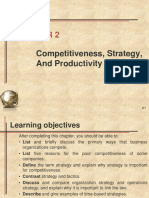 Competitiveness, Strategy, and Productivity