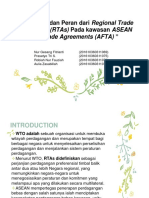 Pengertian Dan Peran Dari Regional Trade Agreements