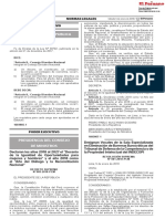 Declaran los años 2018 al 2027 el "Decenio de la Igualdad de Oportunidades para mujeres y hombres" y el año 2018 como el "Año del Diálogo y la Reconciliación Nacional"