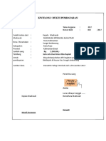 KWITANSI Dan Nota Pembelian