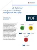 Bearing Fault Detection Using Machinesense Component Analyzer