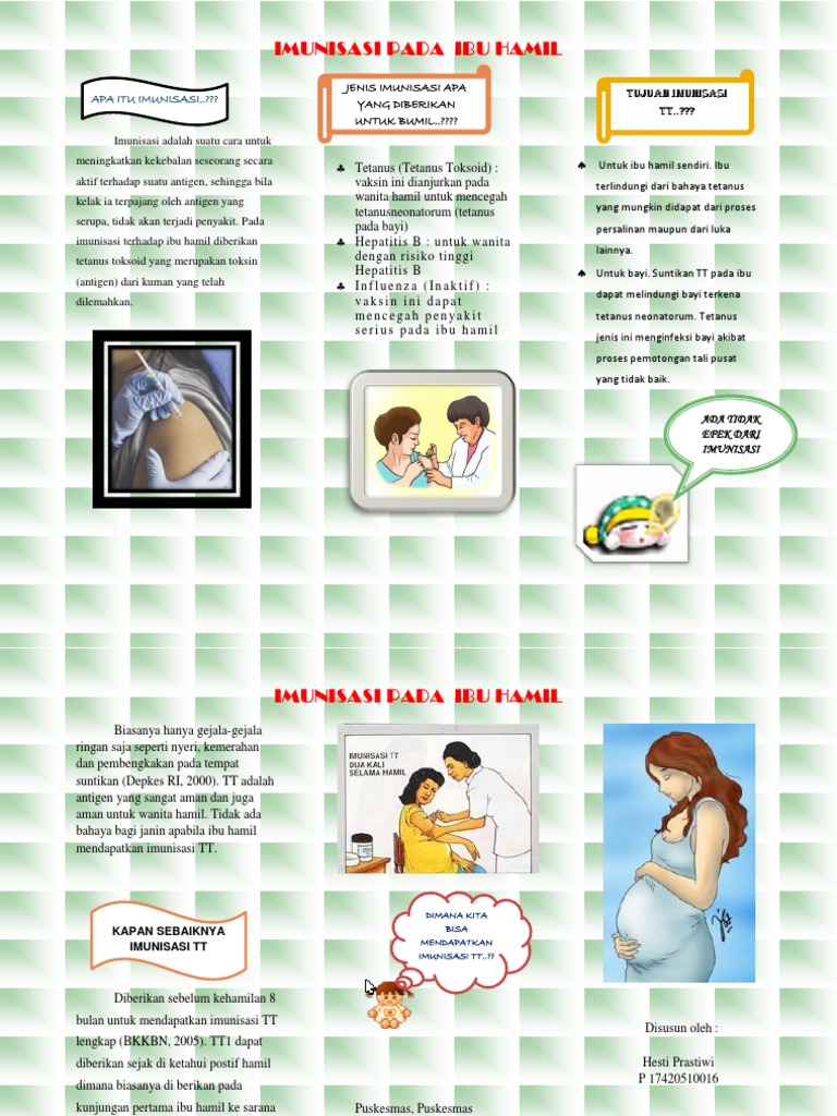 Tujuan Suntik Tt Pada Ibu Hamil Tujuan Suntik Tt Pada Ibu Hamil