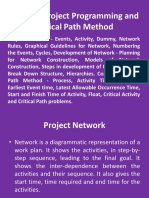 UNIT II - Project Programming and Critical Path Method