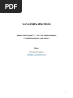 Download Analisis SWOT Pada PT Coca-Cola Amatil by Herlan PaSundan Aslea SN368546510 doc pdf