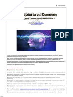 Despierto vs. Consciente - Cómo Difieren y Porqué Es Importante