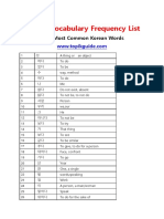 6000 Most Common Korean Words.docx