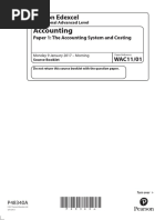 Accounting: Pearson Edexcel