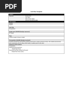 unit plan template