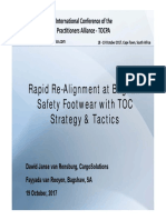 Rapid Re-Alignment at Baghaw Safety Footwear With TOC Strategy & Tactics