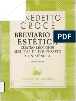 Croce Benedetto Breviario de Estetica Espasa Calpe 1985 PDF