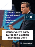 Large Print Euro Manifesto - English