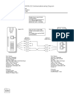 RS-232 Communications wiring Diagram