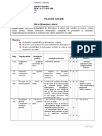 Proiect Lectie - Modalitati de Diferentiere A Ofertei