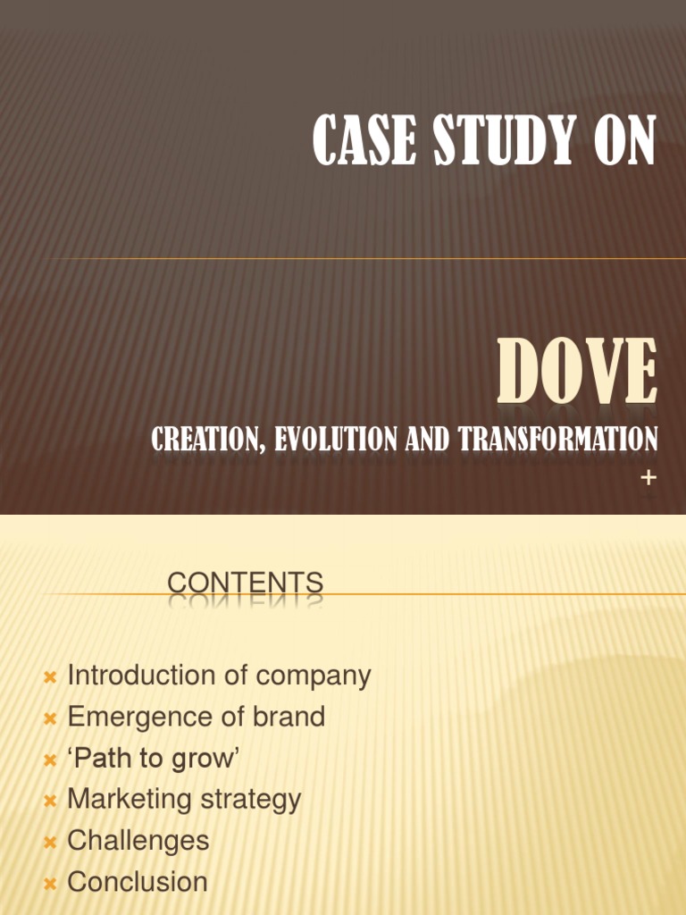 Dove Case Study Pdf