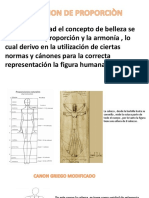 Bocetaje Canon de Proporcion Femenino