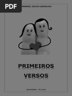 Primeiros Versos - Emanoel Silva Carvalho - 2ª Ed