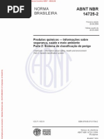 ABNT NBR 14725-2 2009