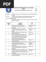 SOP Kerja Baja Dan Plat