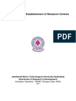 Guidelines For Establishment of Research Centres PDF