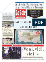 Journal Le Soir d Algerie 06 01 2018