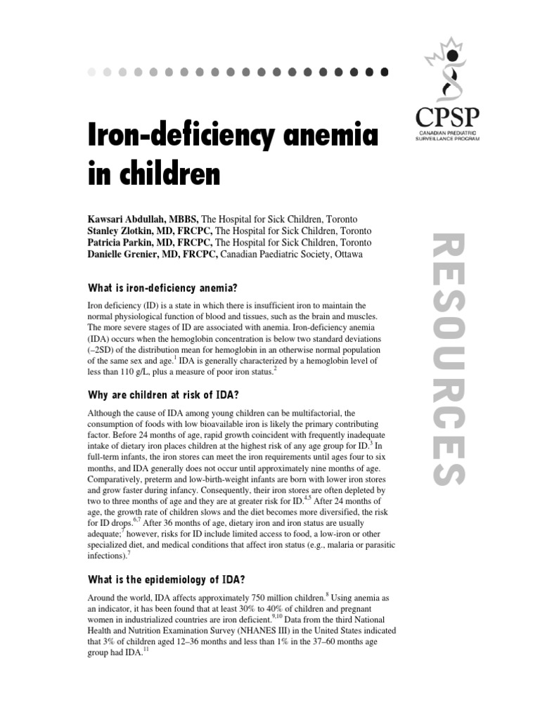RAirondeficiencyanemia.pdf Anemia Preventive Healthcare