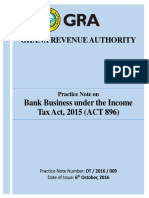 Practice Note On Bank Business