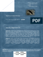 Perawatan Alignment Mesin Rotary