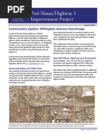 Hwy 1/willingdon Traffic Pattern Change