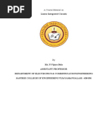 EC 6404 Linear Integrated Circuits