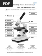 Microscope TeacherNotes