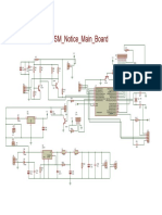 GSM Notice Board Main Board Schematics PDF