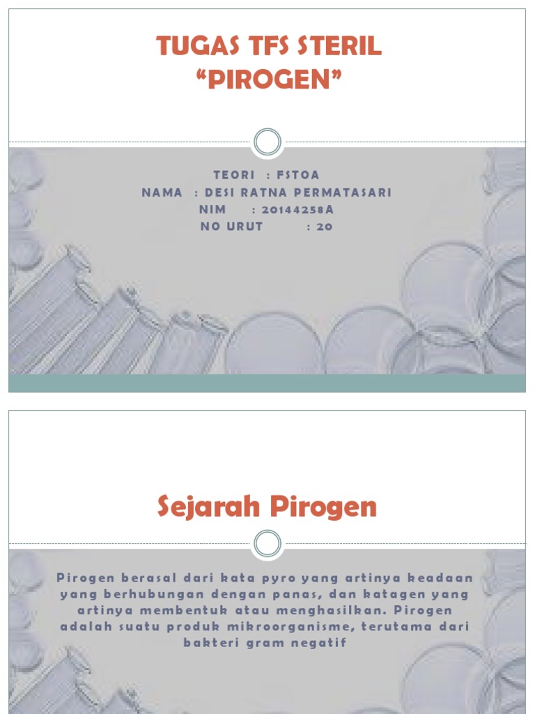 Pirogen | PDF