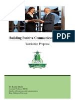 Building Positive Communication Skills Workshop