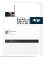 Realistically Light and Render Interior Scenes Using 3ds Max and Vray PDF