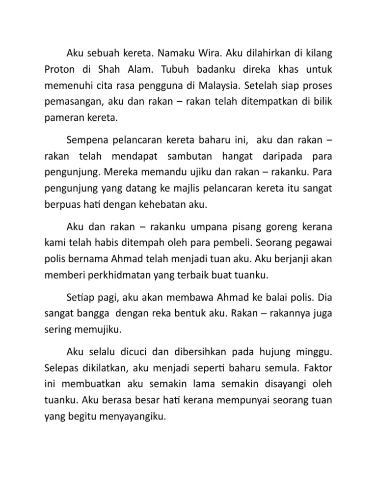 Karangan Autobiografi Flip Ebook Pages 1 6 Anyflip Anyflip