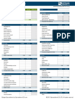 Monthly Budget Planner: © 2013 Spreadsheet123 LTD. All Rights Reserved