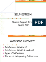 Self-Esteem: Student Support Services Spring 2004