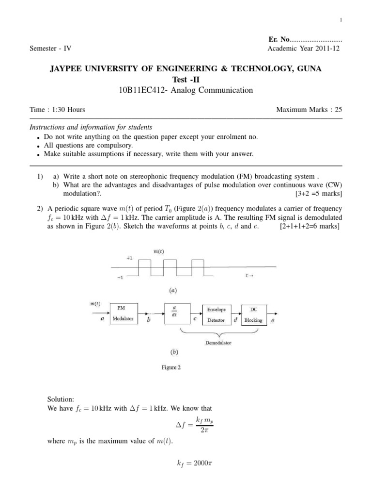 Frequency Modulation