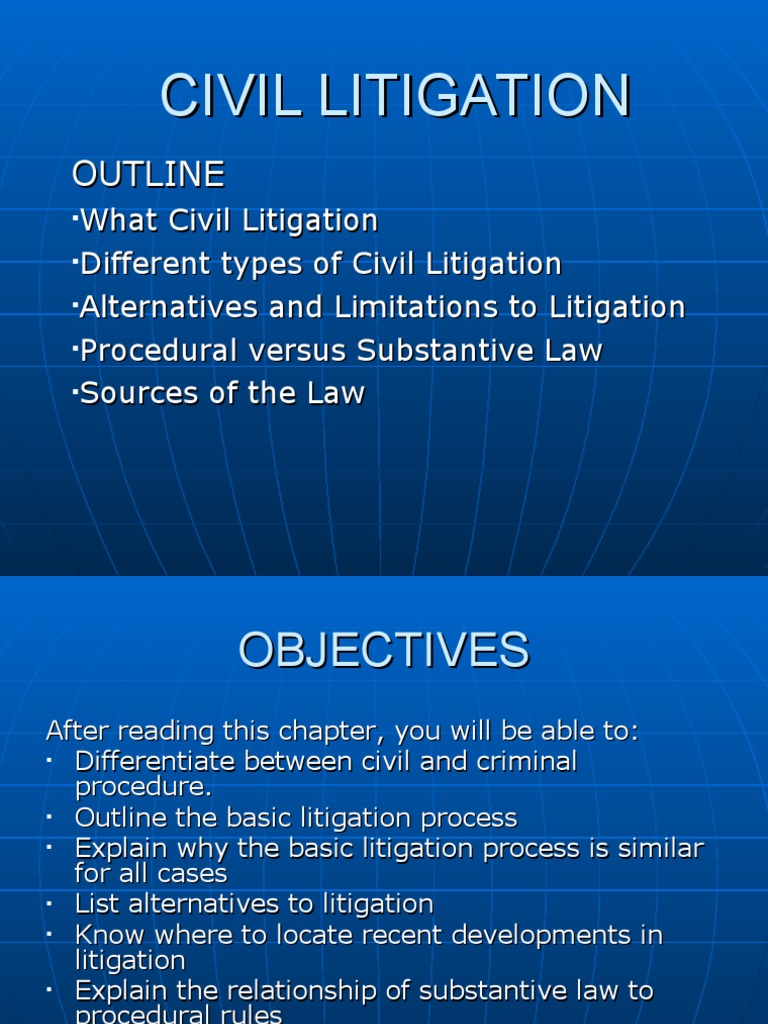 Navigating Civil Litigation From Filing to Resolution