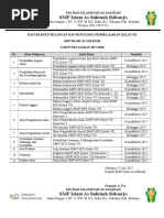 Daftar Buku Guru Dan Siswa