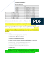 Presentation Parameters