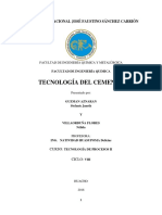 Tecnologia Del Cemento