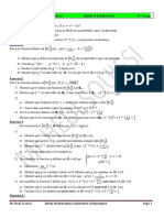 Exercices - Fonctions Reciproques Scex