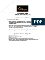 Application Packet 2011