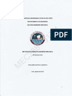 0.Métodos de Diseño en Ing. Mecánica - INTRODUCCIÓN - Benjamín Barriga - PUCP.pdf