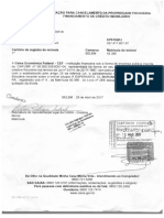 Autorização para Cancelamento Da Propriedade Fiduciária Financiamento de Crédito Imobilário